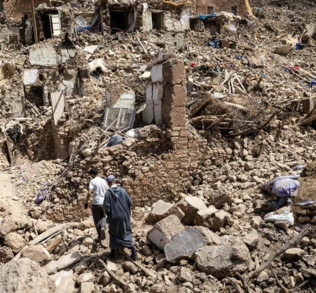 الزازال... الشروع في صرف المساعدات الاستعجالية للأسر المتضررة متم الشهر الجاري